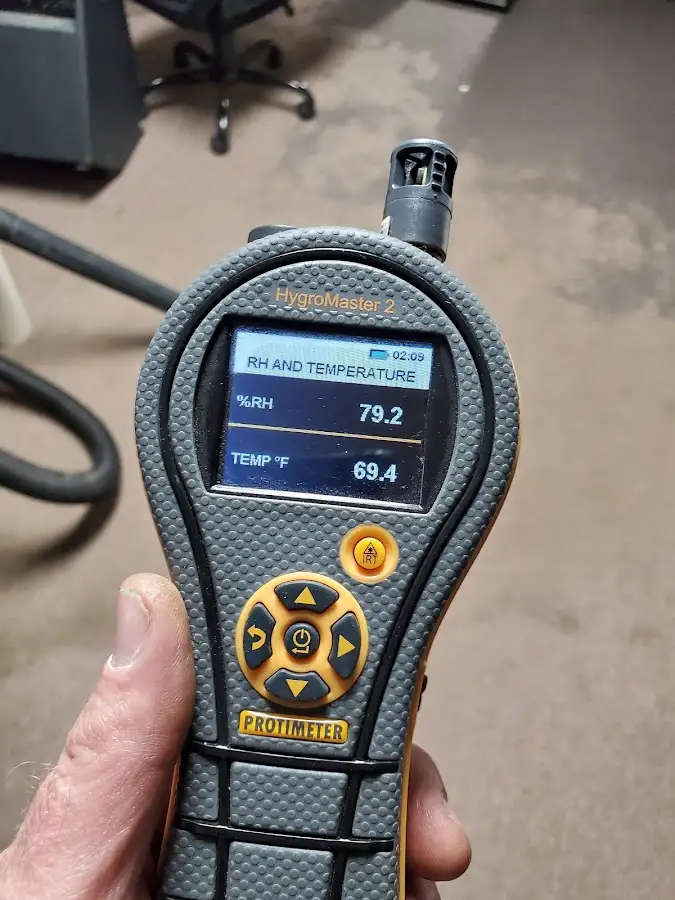 Moisture meter humidity assessment for Fire & Smoke Damage Restoration in Idylwood
